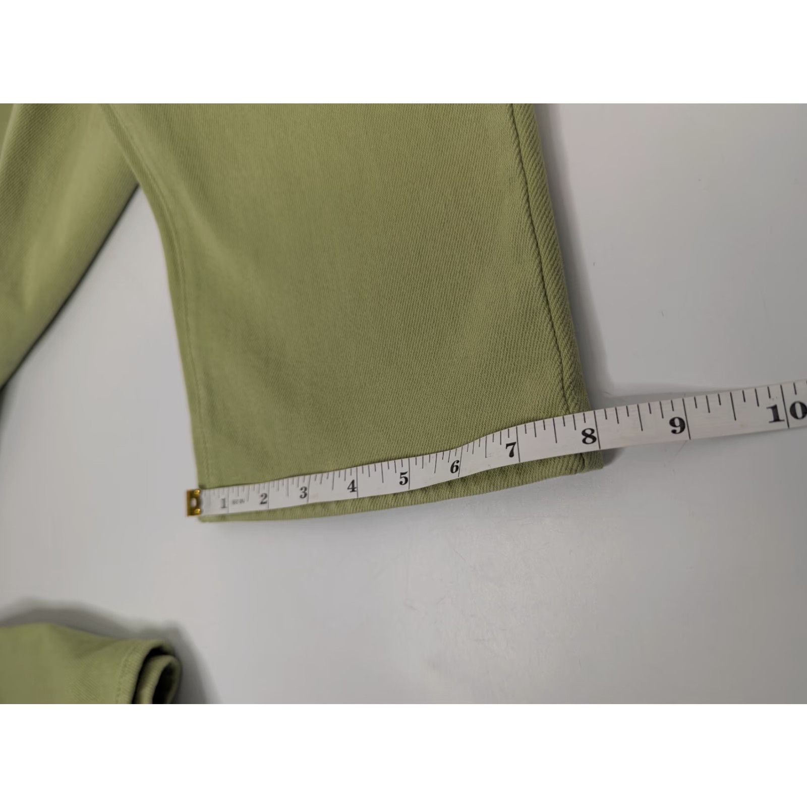 Aritzia Wilfred Free Pants Women's 2 Green Mid Rise Modern Utility Boho Twill Size 26" / US 2 / IT 38 - 7 Thumbnail