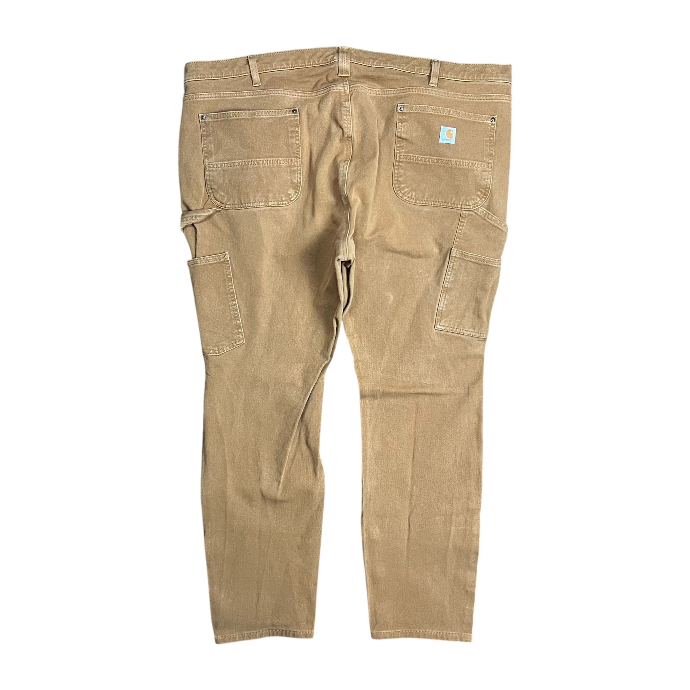 Carhartt Carhartt Beige Double Knee Work Pants - 24W Size 42" / US 20 - 5 Thumbnail