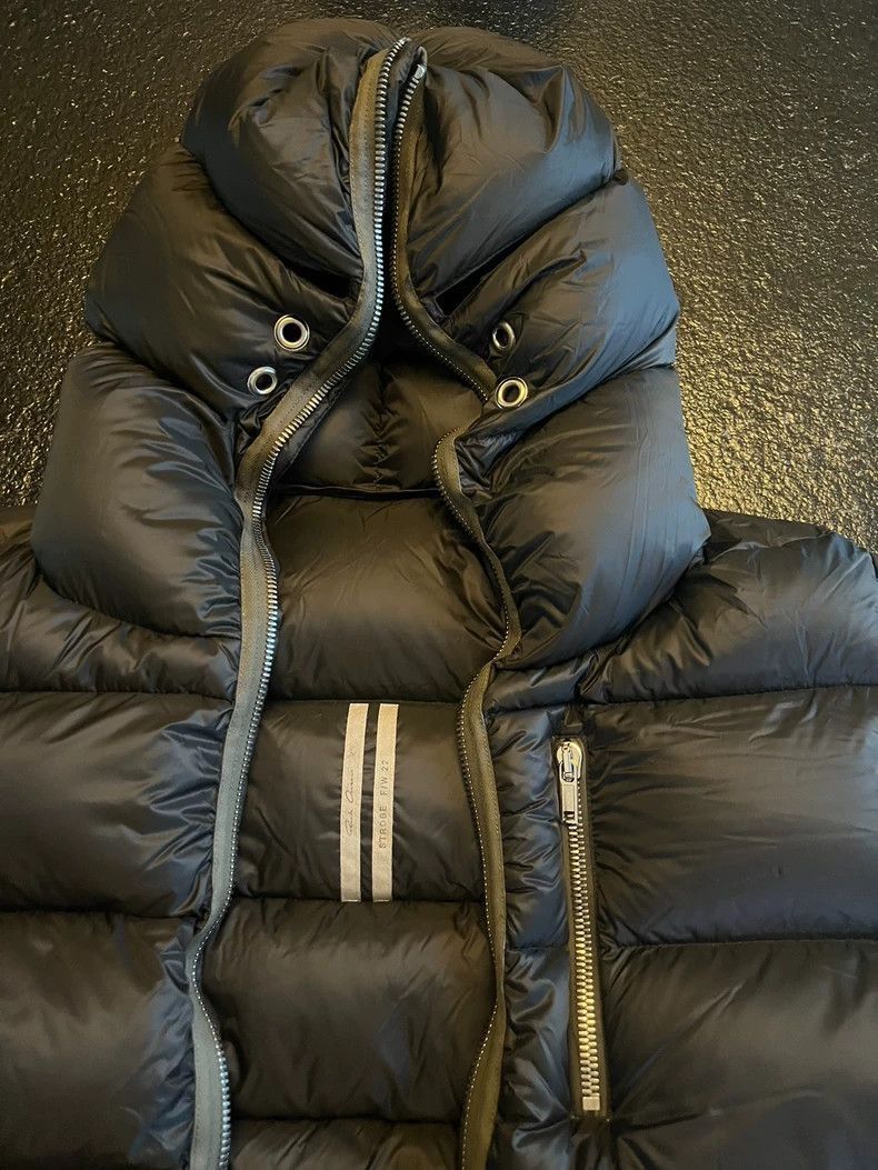 Rick Owens Rick Owens Shark mask full zipper hooded short down jacket- Size US M / EU 48-50 / 2 - 3 Thumbnail