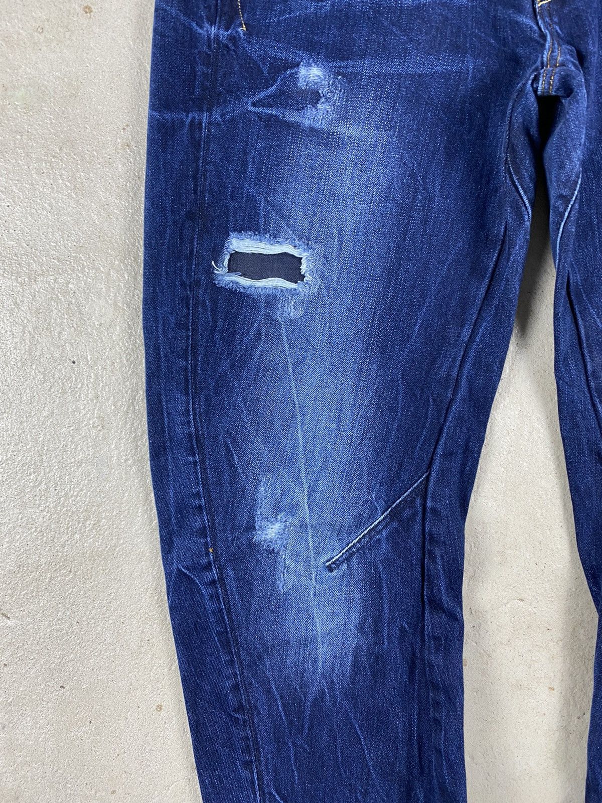 G-Star Distressed G Star Raw 3d Denim Pants Patchwork Japan Size US 30 / EU 46 - 5 Thumbnail
