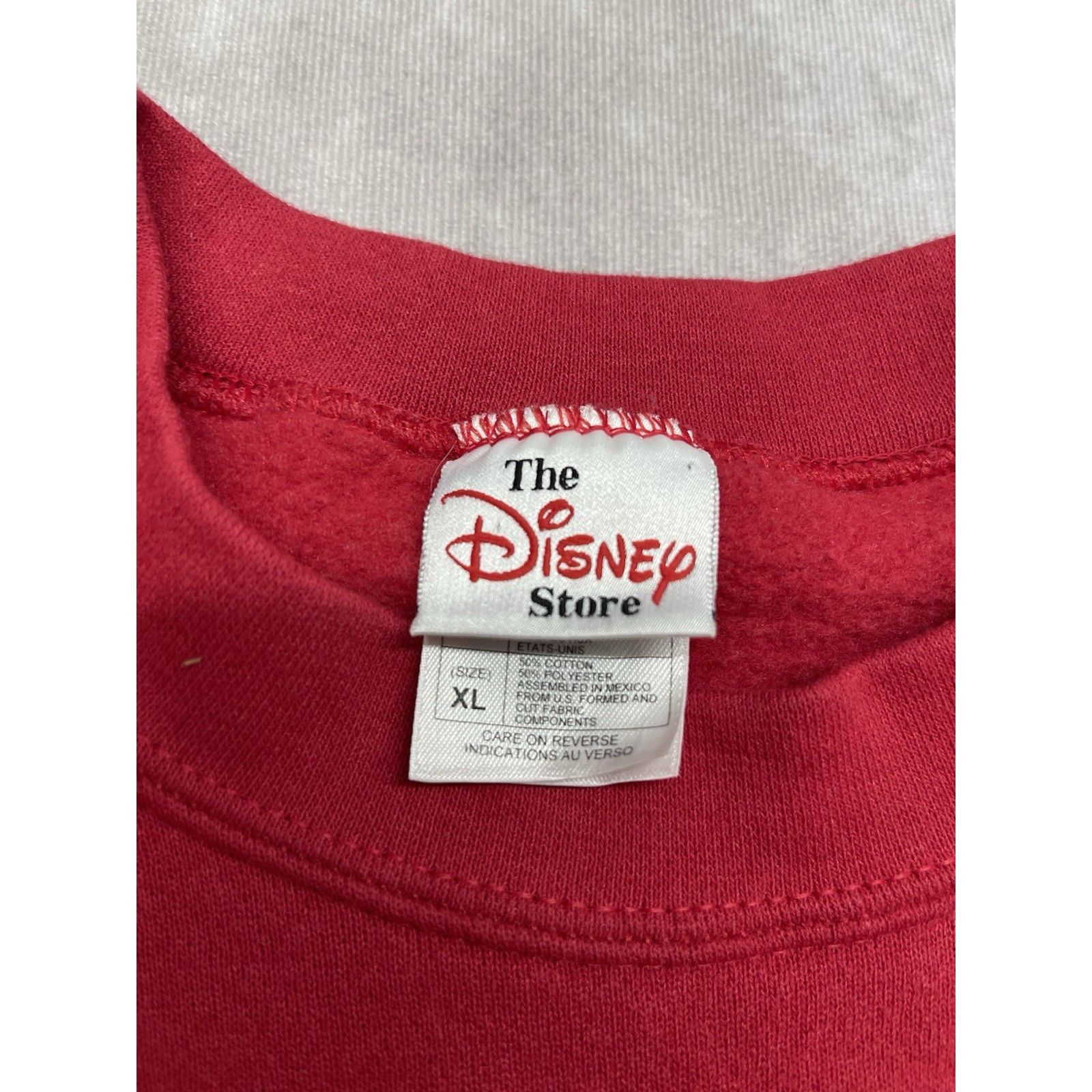 Disney Vtg 90s Disney Store Winnie The Pooh Bear Bottom Sweatshirt Size US XL / EU 56 / 4 - 8 Thumbnail