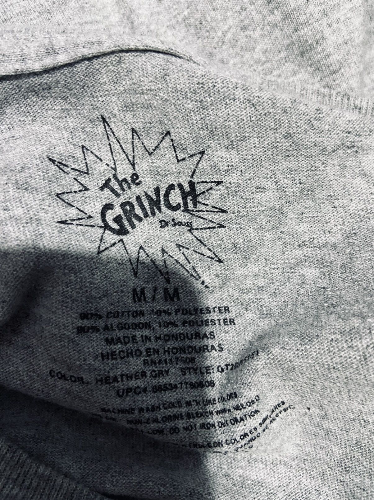 Cartoon Network Dr Seuss- Who you Callin as Grinch Size US M / EU 48-50 / 2 - 6 Thumbnail
