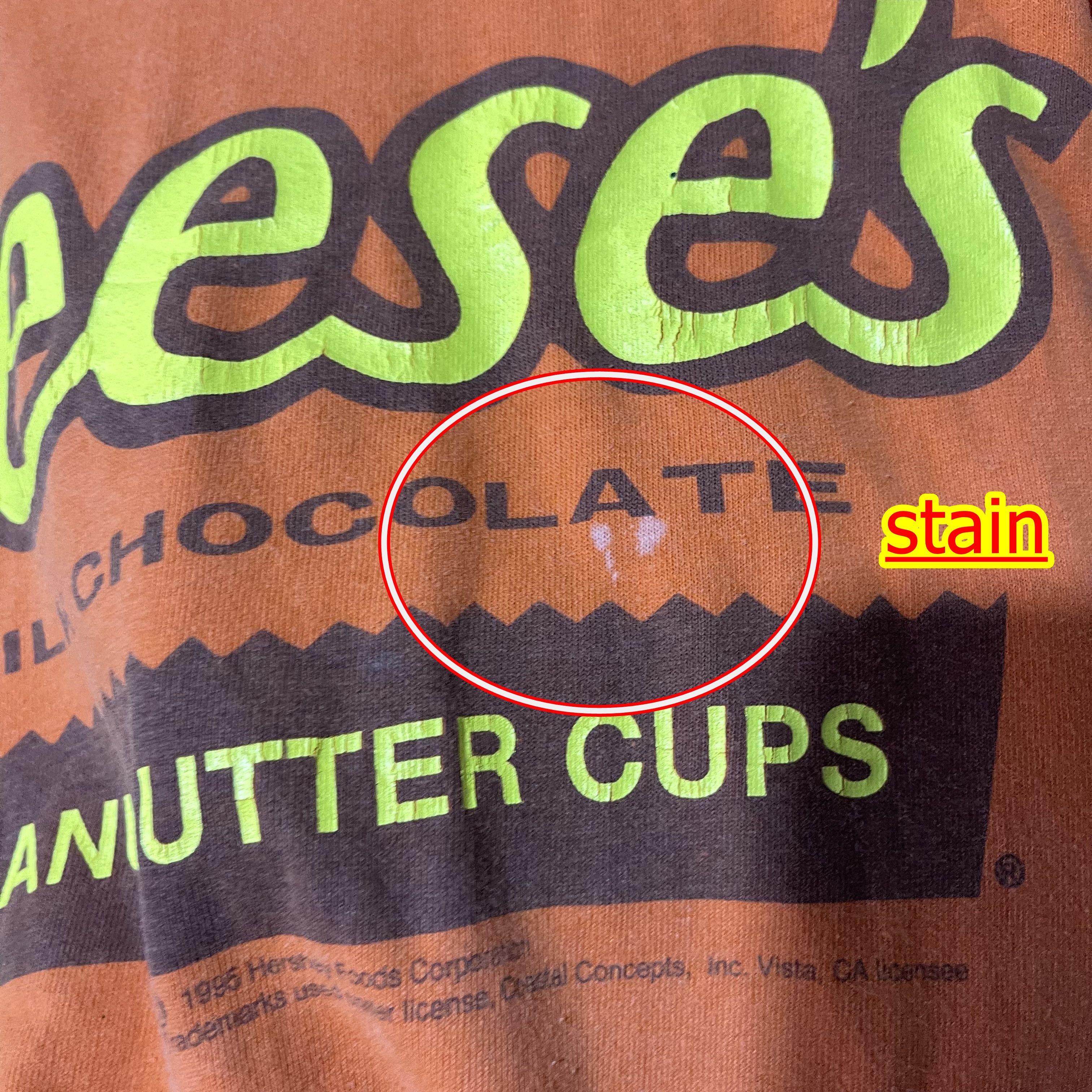 Vintage Vintage 90s Reese's Peanut Butter Cups Shirt Size US L / EU 52-54 / 3 - 6 Thumbnail