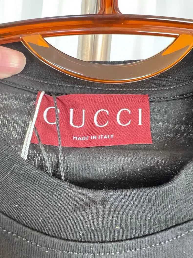 Gucci Gucci 24ss new collar water drill short sleeves Size US S / EU 44-46 / 1 - 5 Thumbnail
