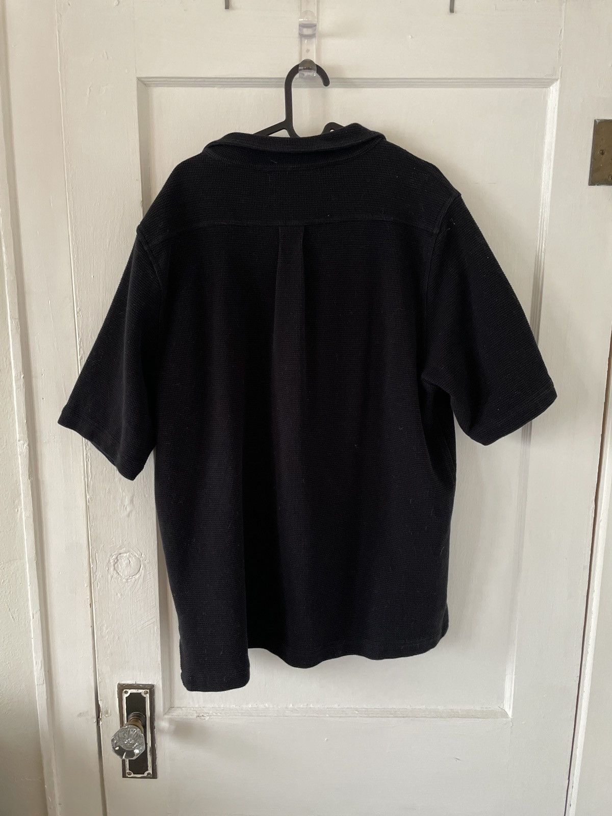 Other Offt Heavy Waffle Knit Button-Up Short Sleeve Size US XL / EU 56 / 4 - 1 Thumbnail
