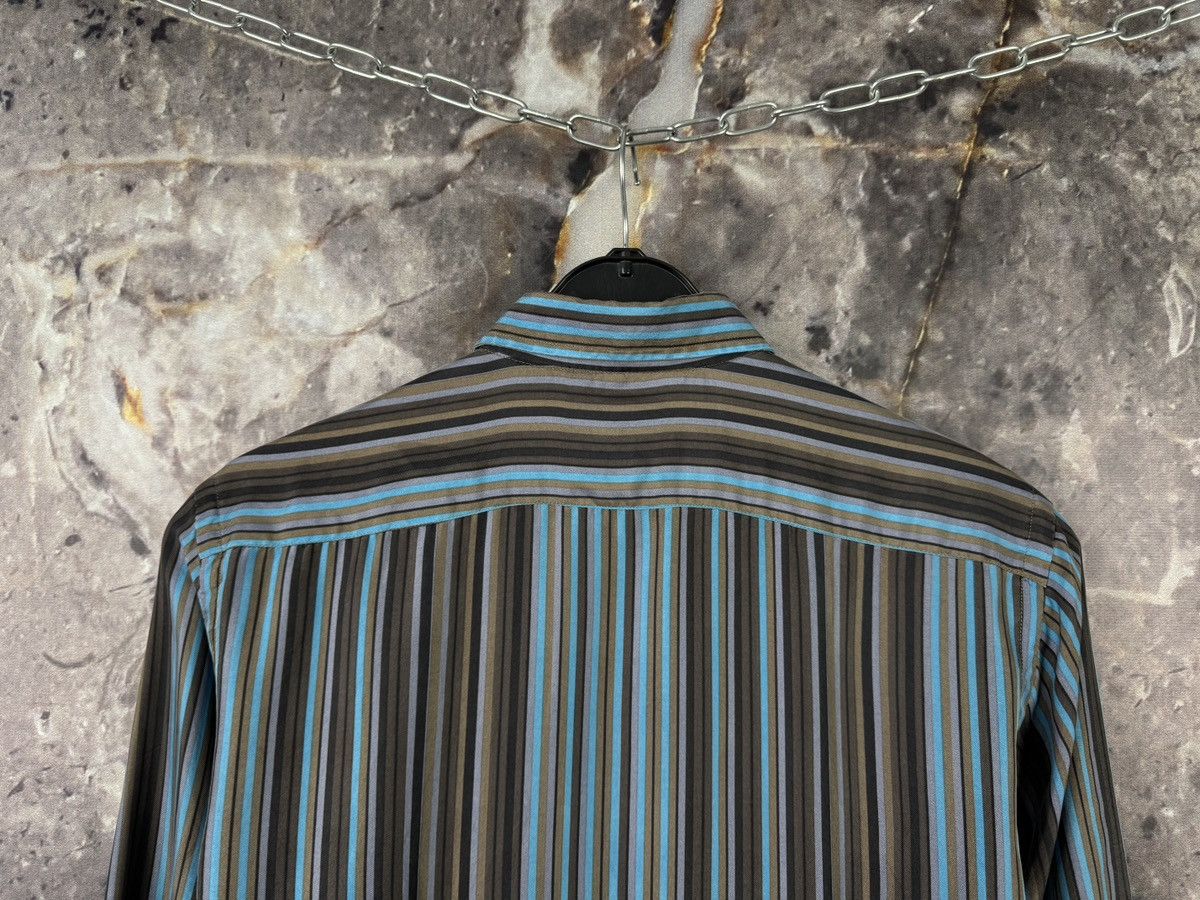 Etro Men’s Etro Milano Striped Shirt Button Up Long Sleeve Size38 Size US S / EU 44-46 / 1 - 9 Thumbnail