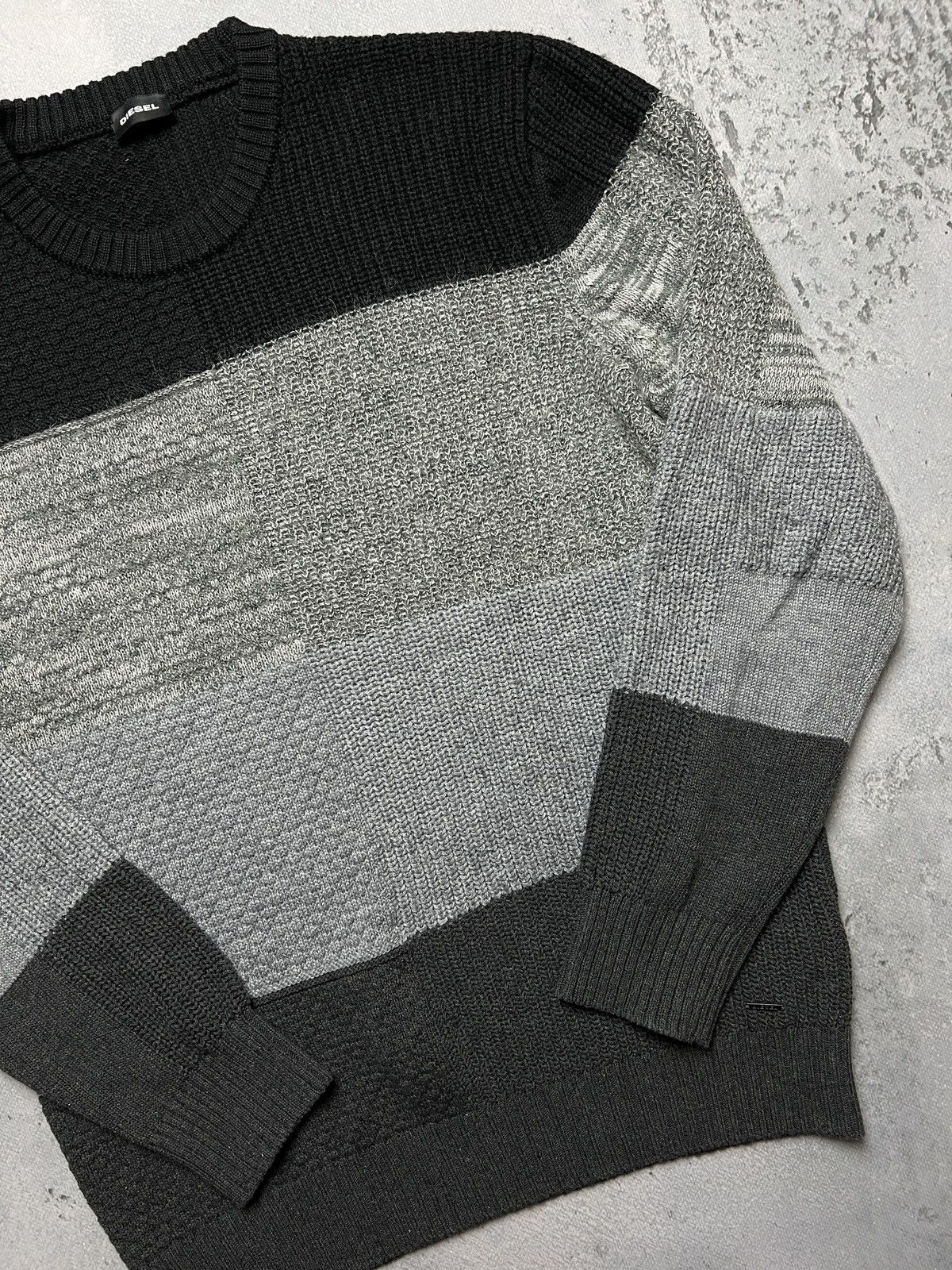 Diesel Diesel Vintage Jumper Wool Knit Sweater Hype Mohair y2k USA Size US L / EU 52-54 / 3 - 5 Thumbnail