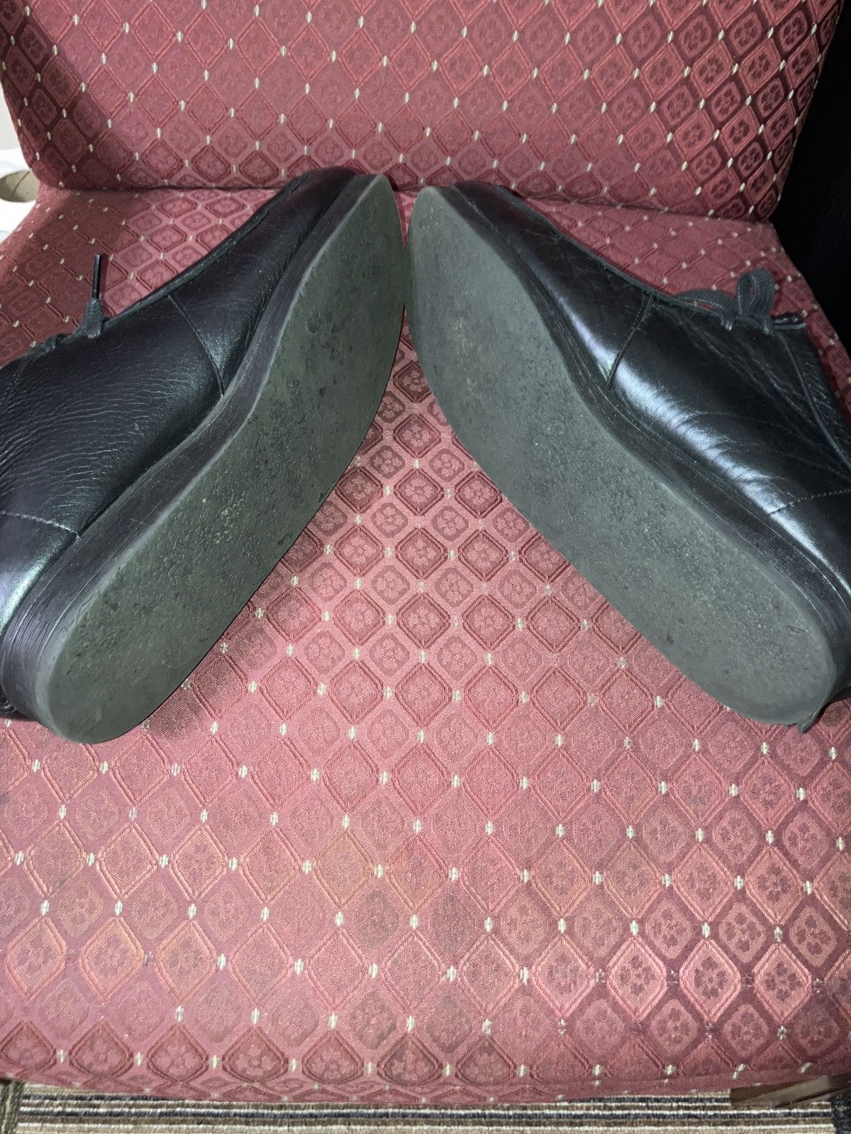 CLARKS LEATHER WALLABEES