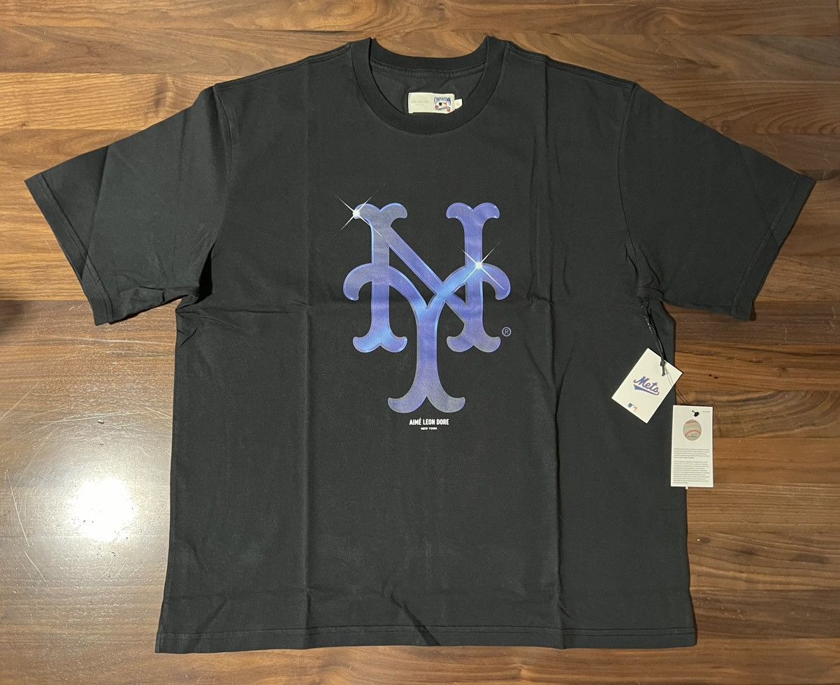Aime Leon Dore ALD New York Mets Big Logo Short-Sleeve Tee