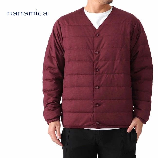 Nanamica nanamica Wool Down Red Cardigan Size US M / EU 48-50 / 2 - 2 Thumbnail