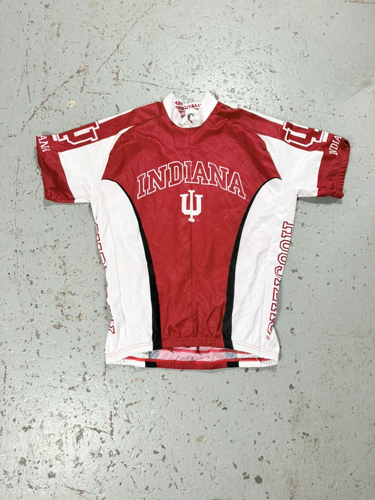 Other Vintage Indiana U Biking Jersey Size US L / EU 52-54 / 3 - 2 Thumbnail