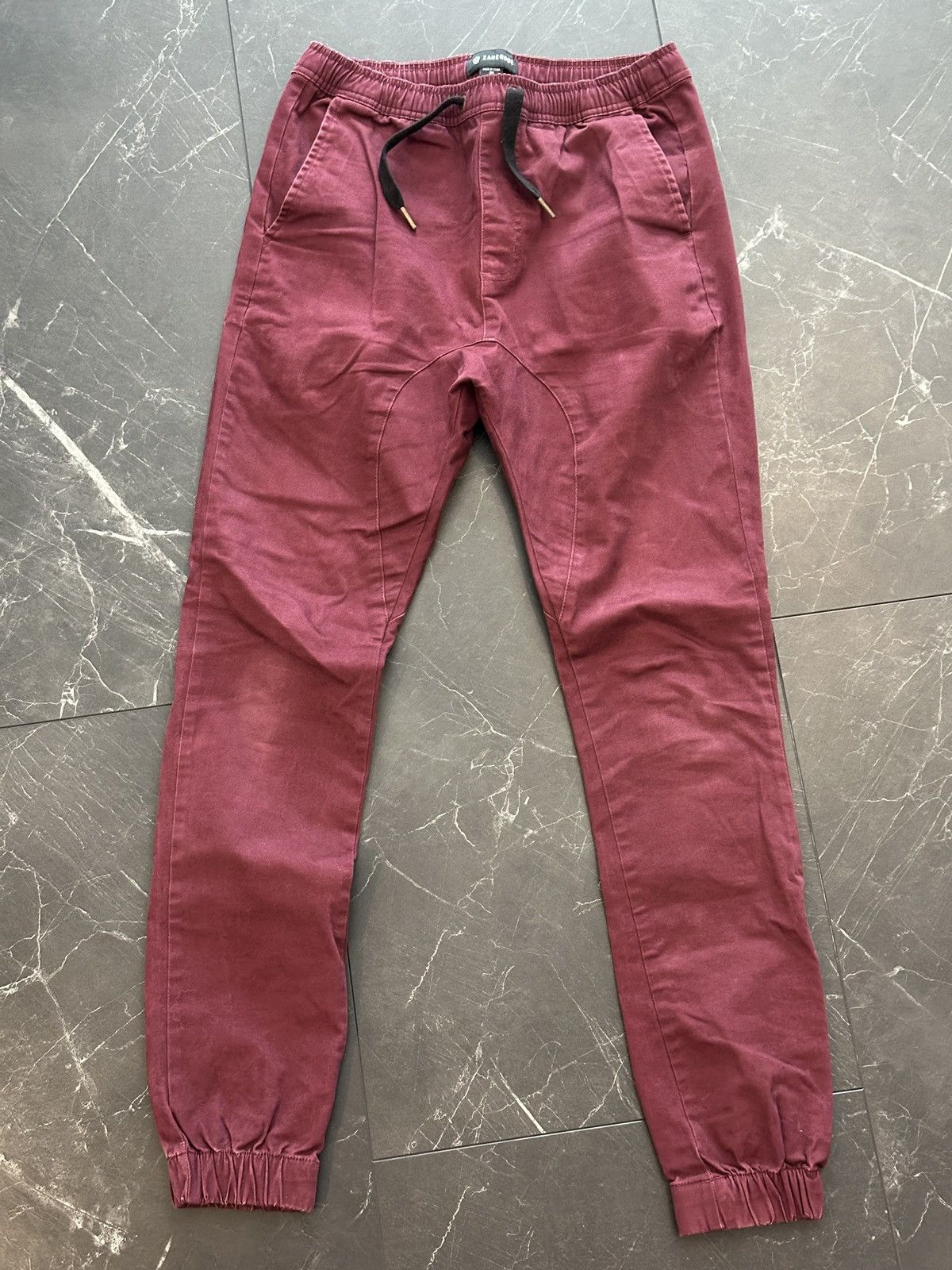 Zanerobe Zanerobe Sureshot Jogger Burgundy Size US 30 / EU 46 - 1 Thumbnail