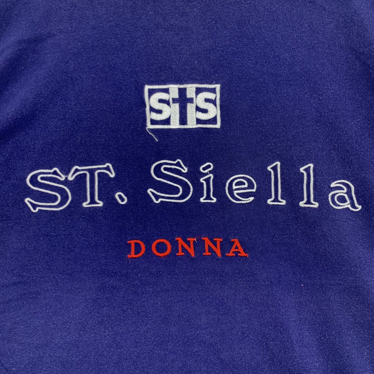 Vintage Vintage ST. SIELLA ENGLAND Donna Embroidered Size L / US 10 / IT 46 - 3 Thumbnail