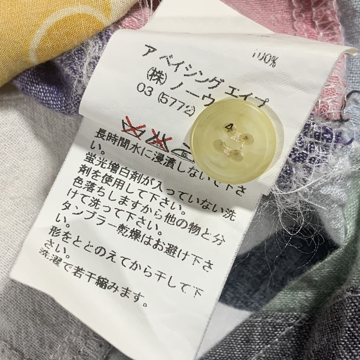Bape × Nigo Patchwork Button Up Shirt Size US M / EU 48-50 / 2 - 7 Thumbnail