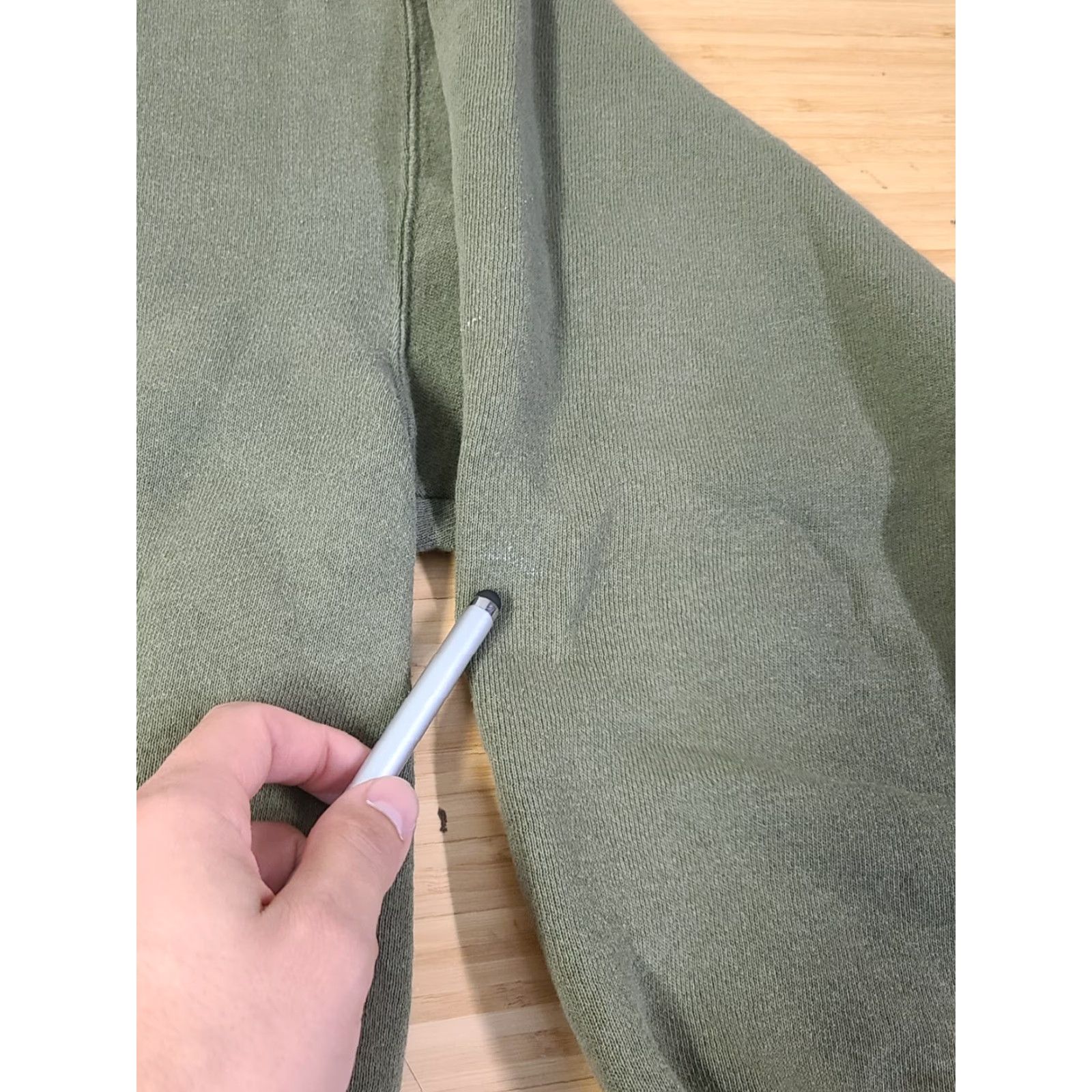 Soffe Soffe USMC Sweatshirt Men L Olive Green Logo Pullover Solid Knit Cotton Polyester USA Marines Size US L / EU 52-54 / 3 - 4 Thumbnail