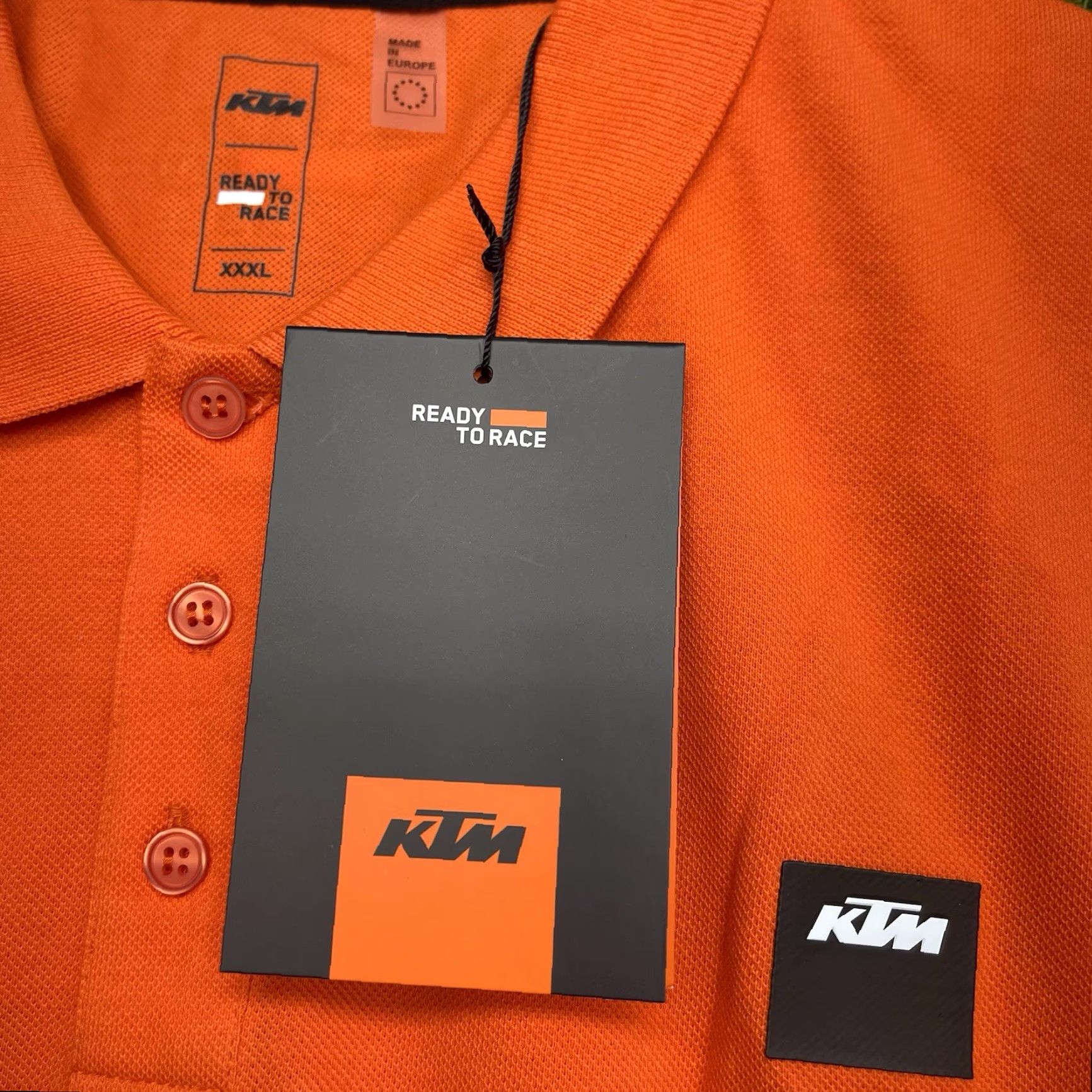 Vintage KTM Racing Shirt Mens 3XL Orange Polo Racing Team Performance Stretch Casual Shirt Size US XXL / EU 58 / 5 - 7 Thumbnail
