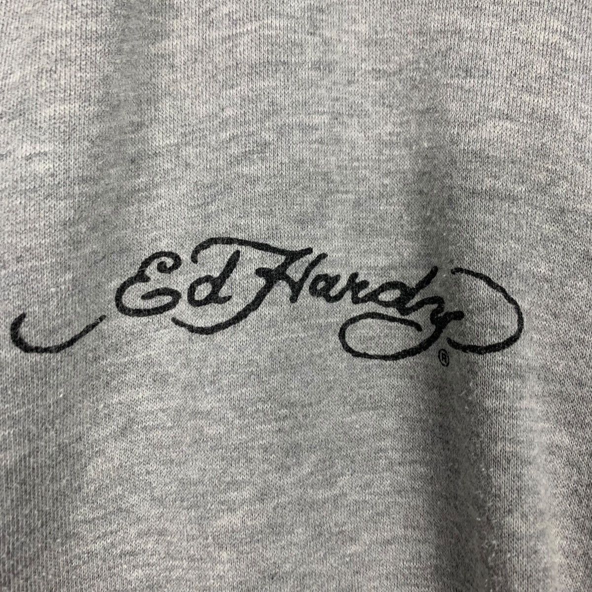 Ed Hardy Y2K Vintage ED HARDY Big Logo Graphics Hoodies #2212-C98 Size US L / EU 52-54 / 3 - 9 Thumbnail