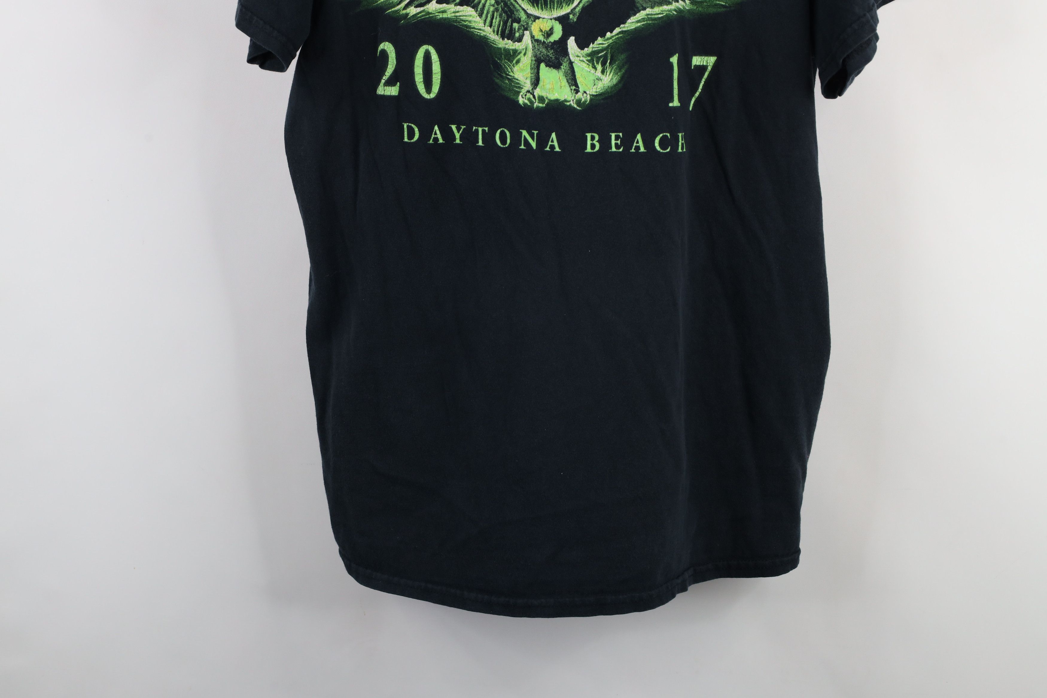 Vintage Vintage Y2K Daytona Bike Week Eagle Lightning T-Shirt Black Size US XL / EU 56 / 4 - 3 Thumbnail