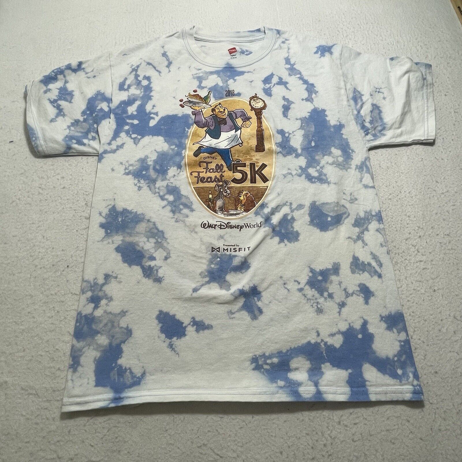 Hanes RunDisney Disney World 2018 Fall Feast 5K Race Graphic Tee Size US M / EU 48-50 / 2 - 1 Thumbnail