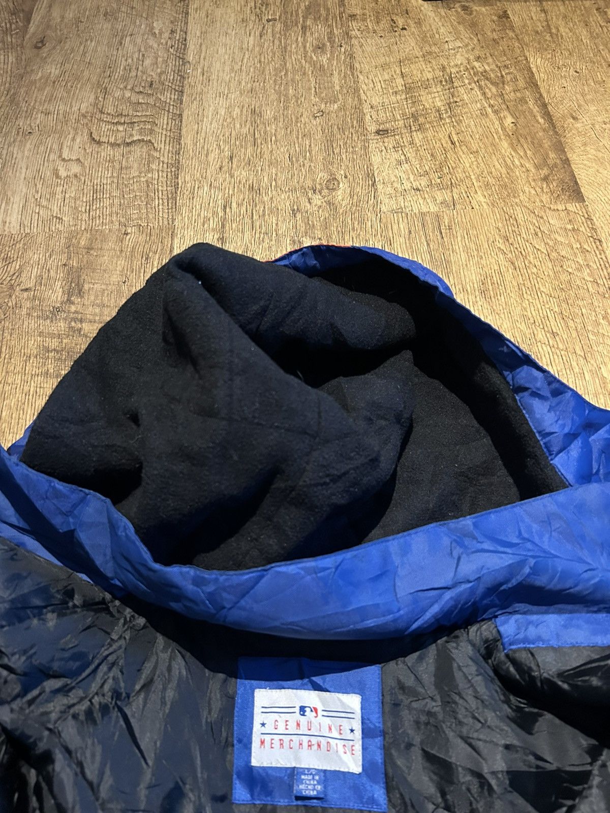 MLB Vintage New York Mets Puffy Windbreaker Jacket 90s MLB Size US L / EU 52-54 / 3 - 13 Thumbnail