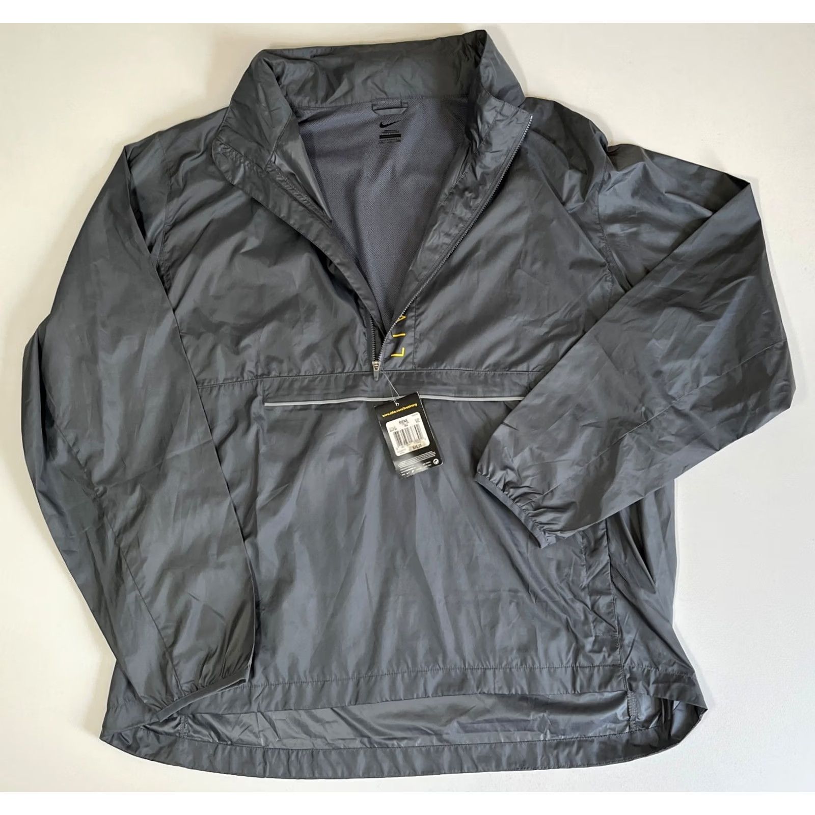 Nike NWT Men's Vintage Nike LiveStrong Anorak Pullover Hooded Jacket Sz XXL - Gray - Condition: New Size US XXL / EU 58 / 5 - 4 Thumbnail
