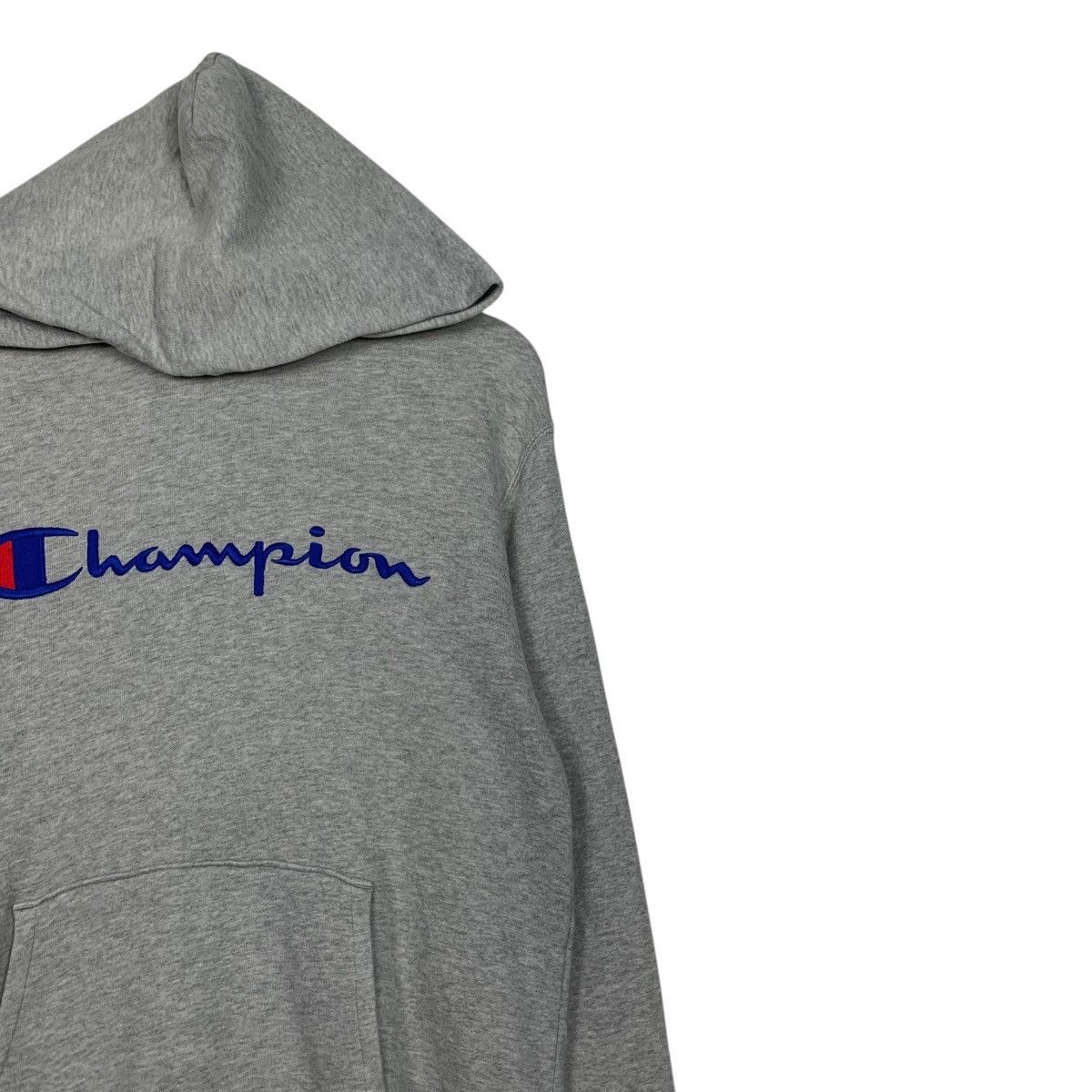 Champion Vintage Y2K CHAMPION Big Logo Pullover Hoodies #2213-C98 Size US M / EU 48-50 / 2 - 5 Thumbnail
