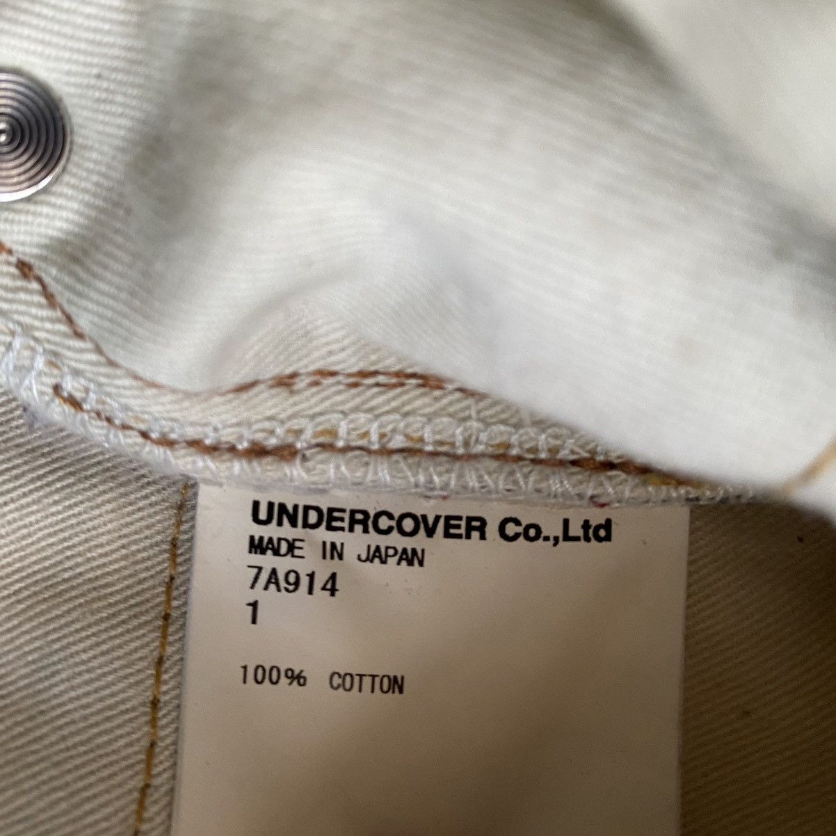 Undercover AW07 Heart Grasping Jeans Size US 29 - 8 Thumbnail