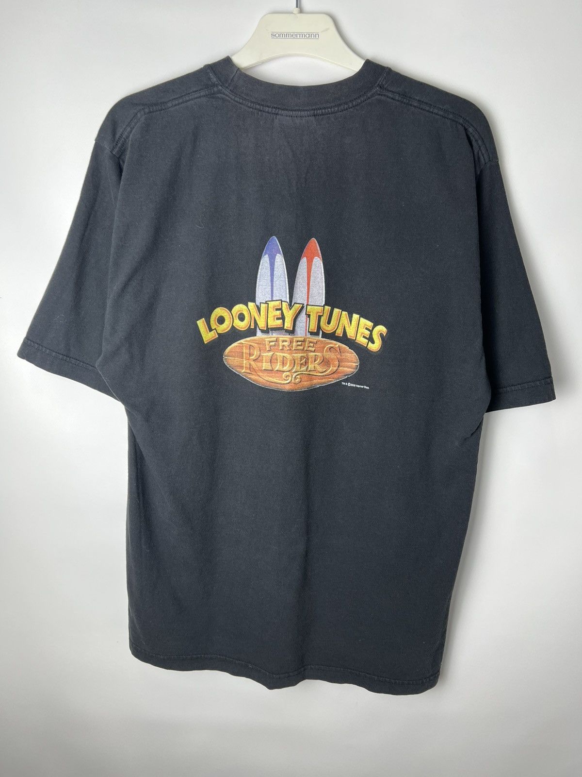 Vintage Vintage 2000 Taz Devil Looney Tunes Free Riders T-Shirt Size US L / EU 52-54 / 3 - 6 Thumbnail