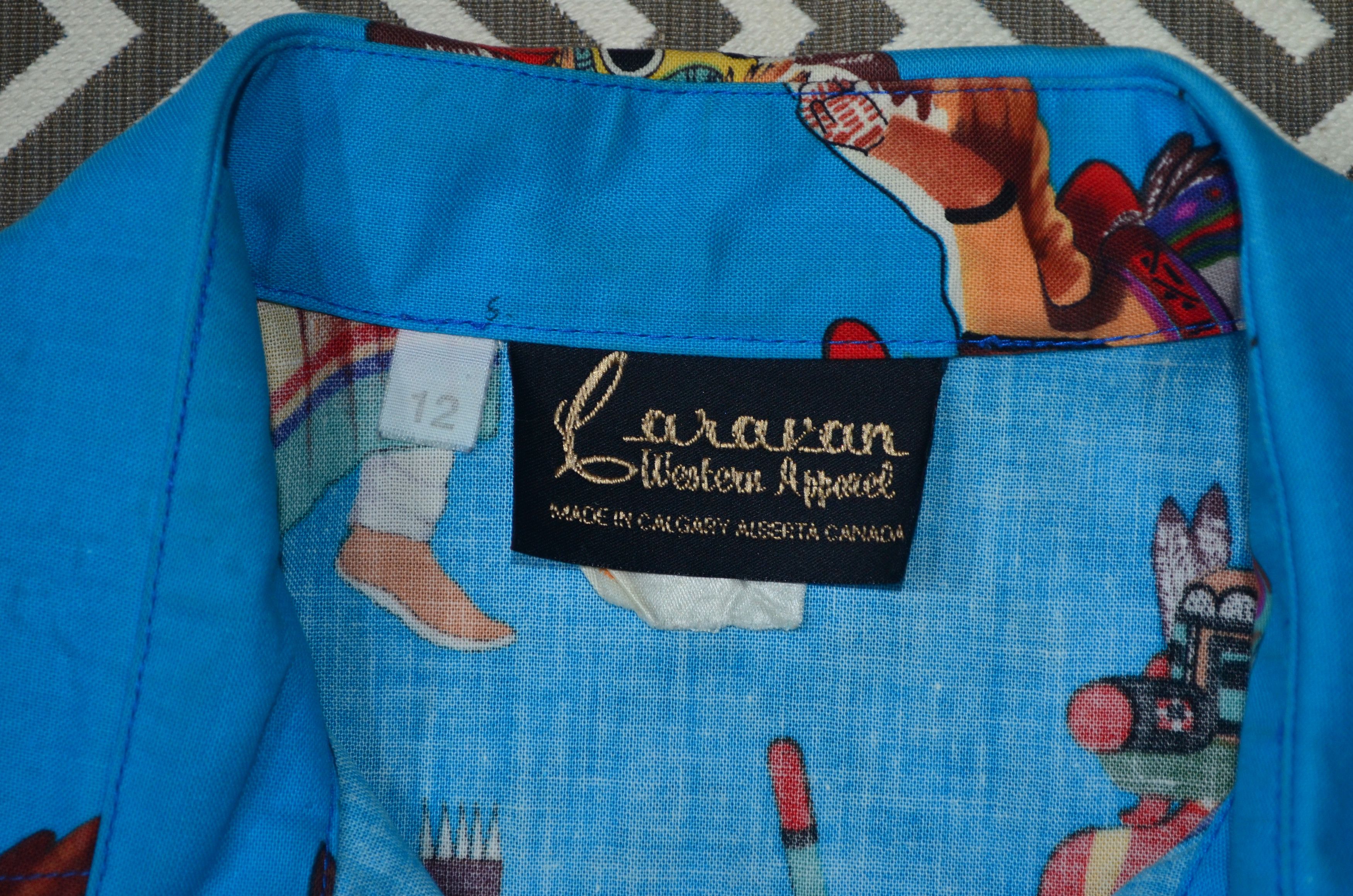 Vintage Vintage Caravan Western Apparel Indian kachina Women's Shirt Size XL / US 12-14 / IT 48-50 - 3 Thumbnail