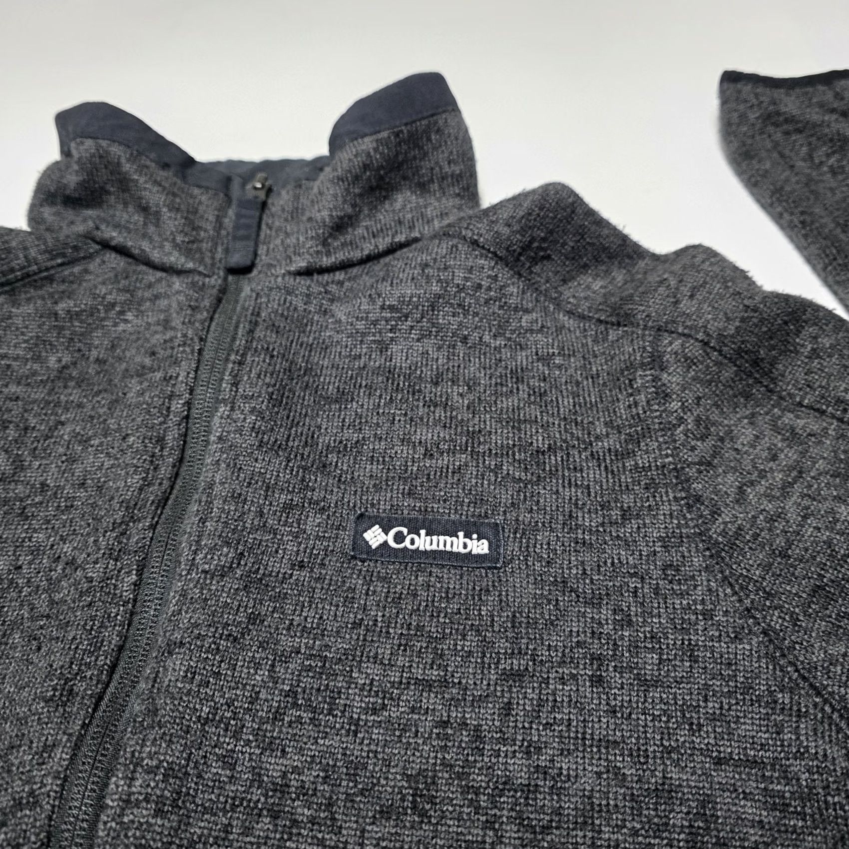 Vintage Columbia Women Jacket Full Zip Size S Dark Gray Fleece Outdoors Daily Wear Womens Size S / US 4 / IT 40 - 2 Thumbnail
