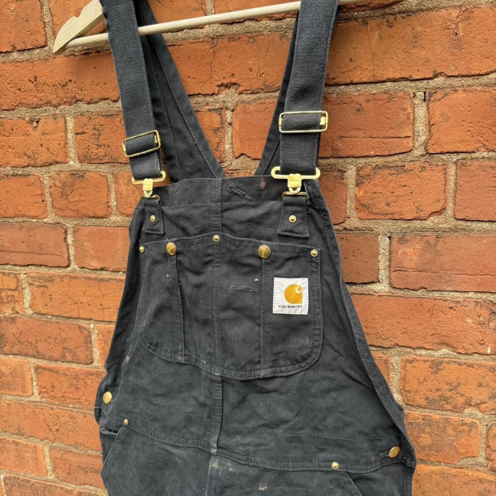 Carhartt vintage carhartt double knee overalls 00s 36x34 Size US 36 / EU 52 - 7 Thumbnail