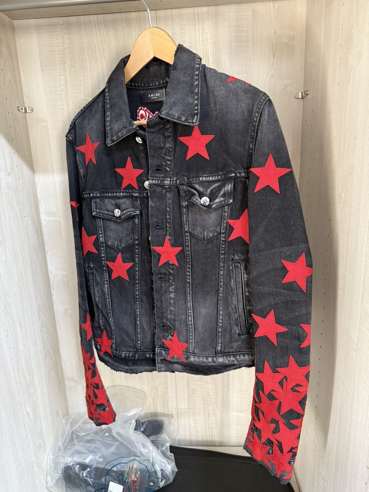 Amiri AMIRI chemist denim stars jacket Size US M / EU 48-50 / 2 - 2 Thumbnail
