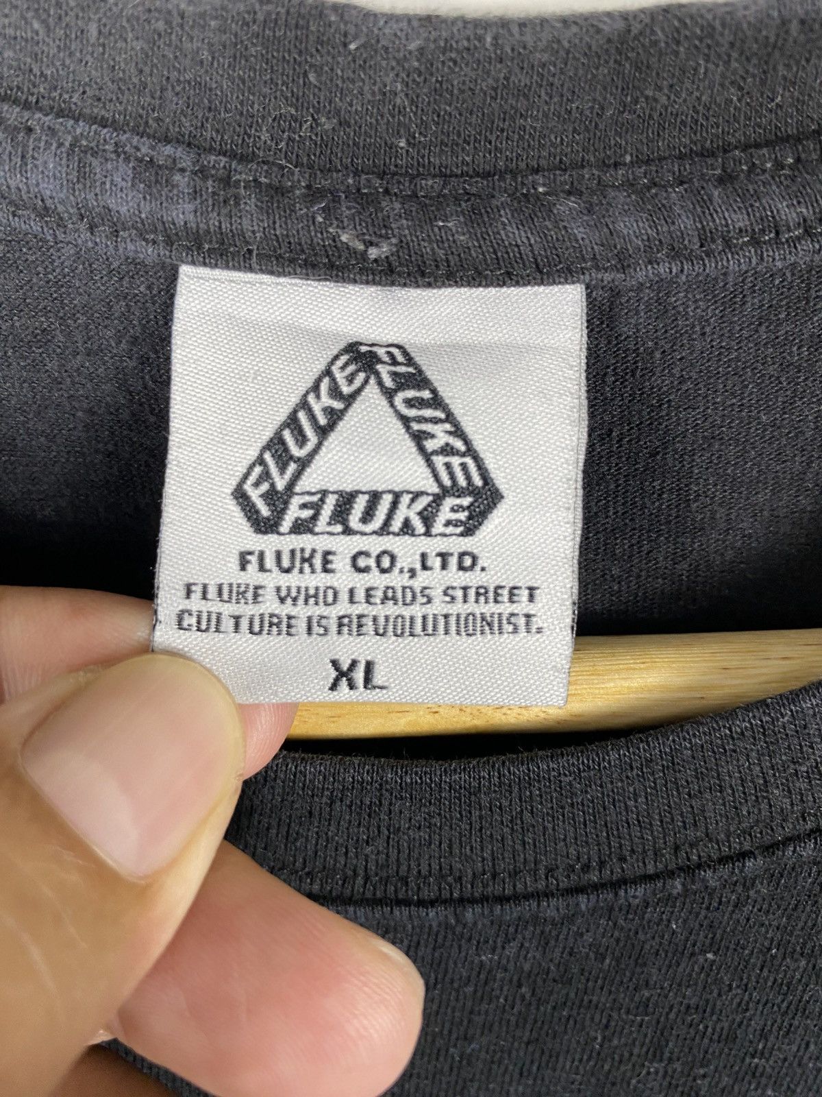 Japanese Brand Japanese Brand Streetwear Fluke Co.LTD T-Shirt Size US XL / EU 56 / 4 - 9 Thumbnail