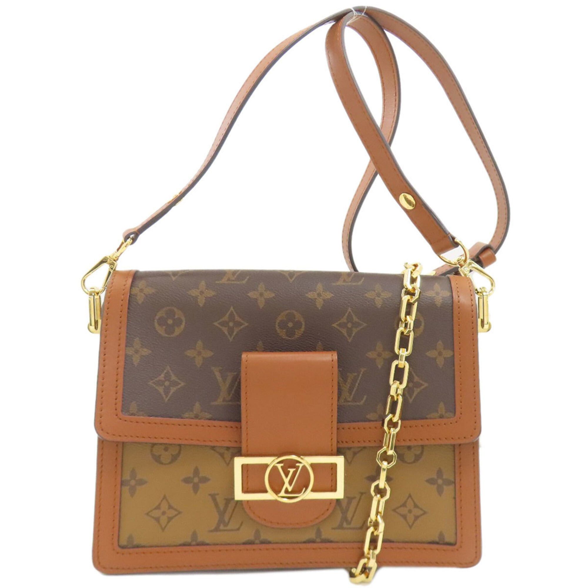 Louis Vuitton Louis Vuitton M45958 Dauphine MM Shoulder Bag, Monogram Canvas, Women's Size ONE SIZE - 1 Thumbnail