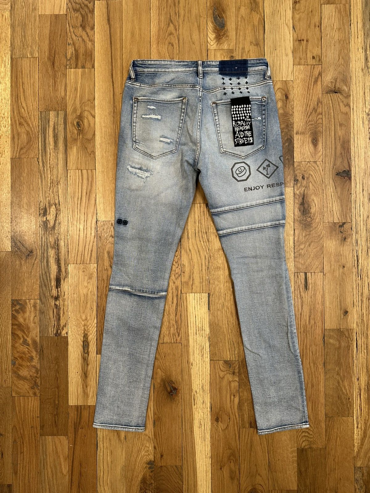 Ksubi Ksubi Responsibility Blue Denim Jeans Size 31 Size US 31 - 2 Thumbnail