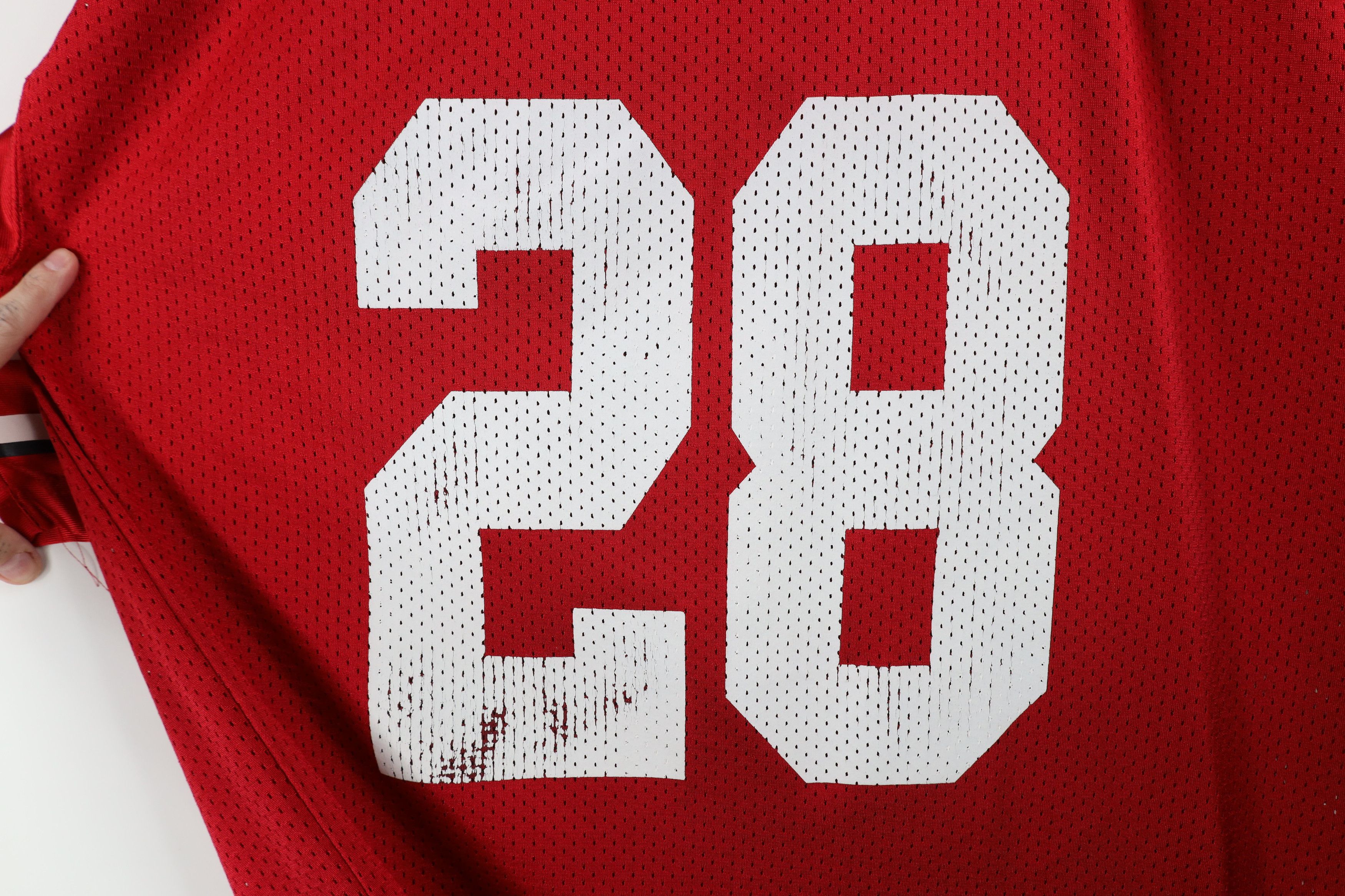 Vintage Vintage Ohio State University Football Jersey Red Mesh #28 Size US XL / EU 56 / 4 - 8 Thumbnail