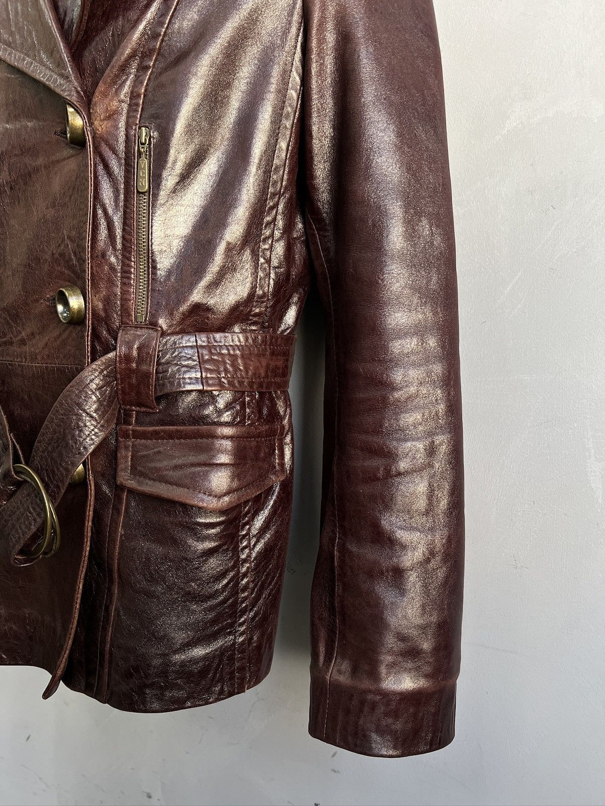 Hysteric Glamour Opium leather y2k ann demeulemeester styleLeather Jacket Size US M / EU 48-50 / 2 - 4 Thumbnail