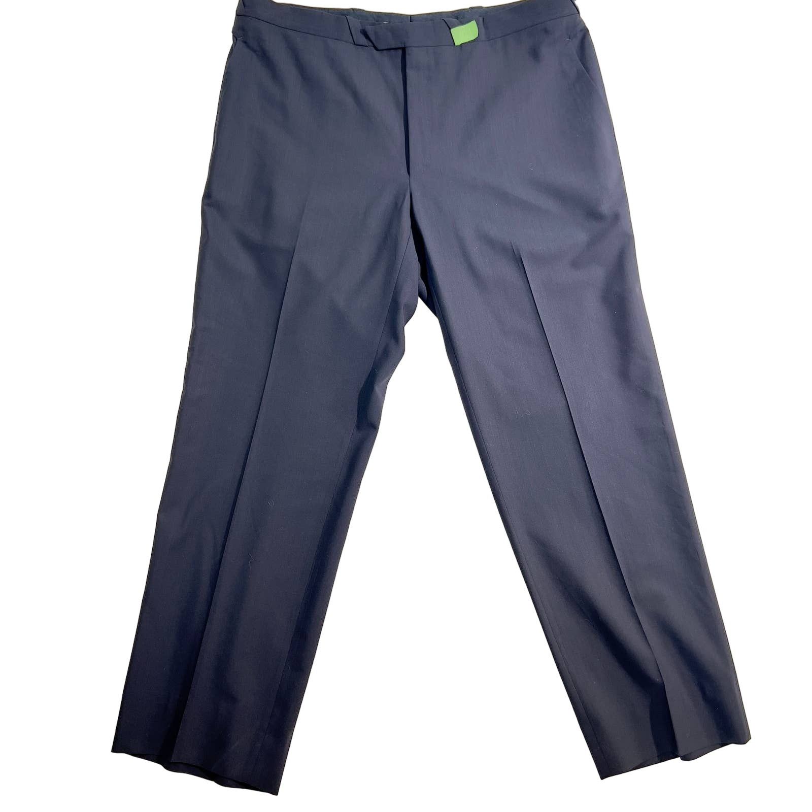 Thierry Mugler Dress Pants Thierry Mugler Paris Men's W39 x L31.5 Blue Size US 39 - 1 Thumbnail