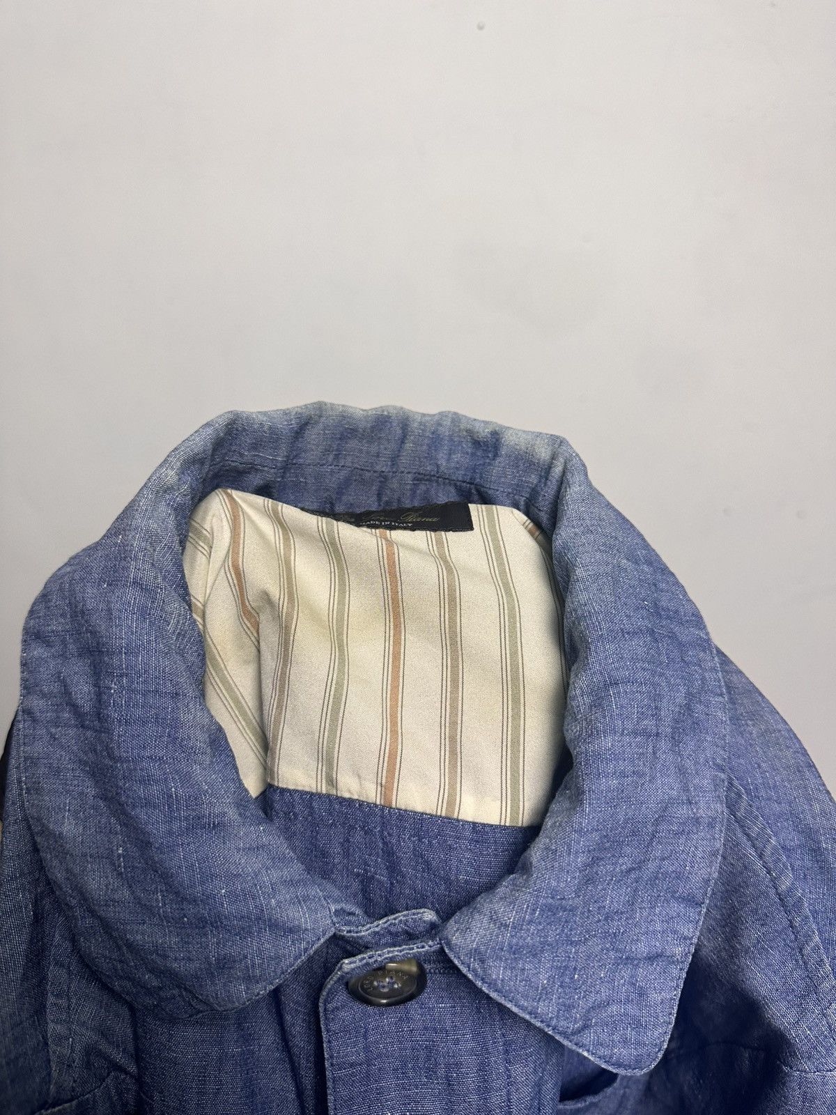 Loro Piana Loro Piana Cotton Boxy Overshirt Jacket Size US S / EU 44-46 / 1 - 21 Thumbnail