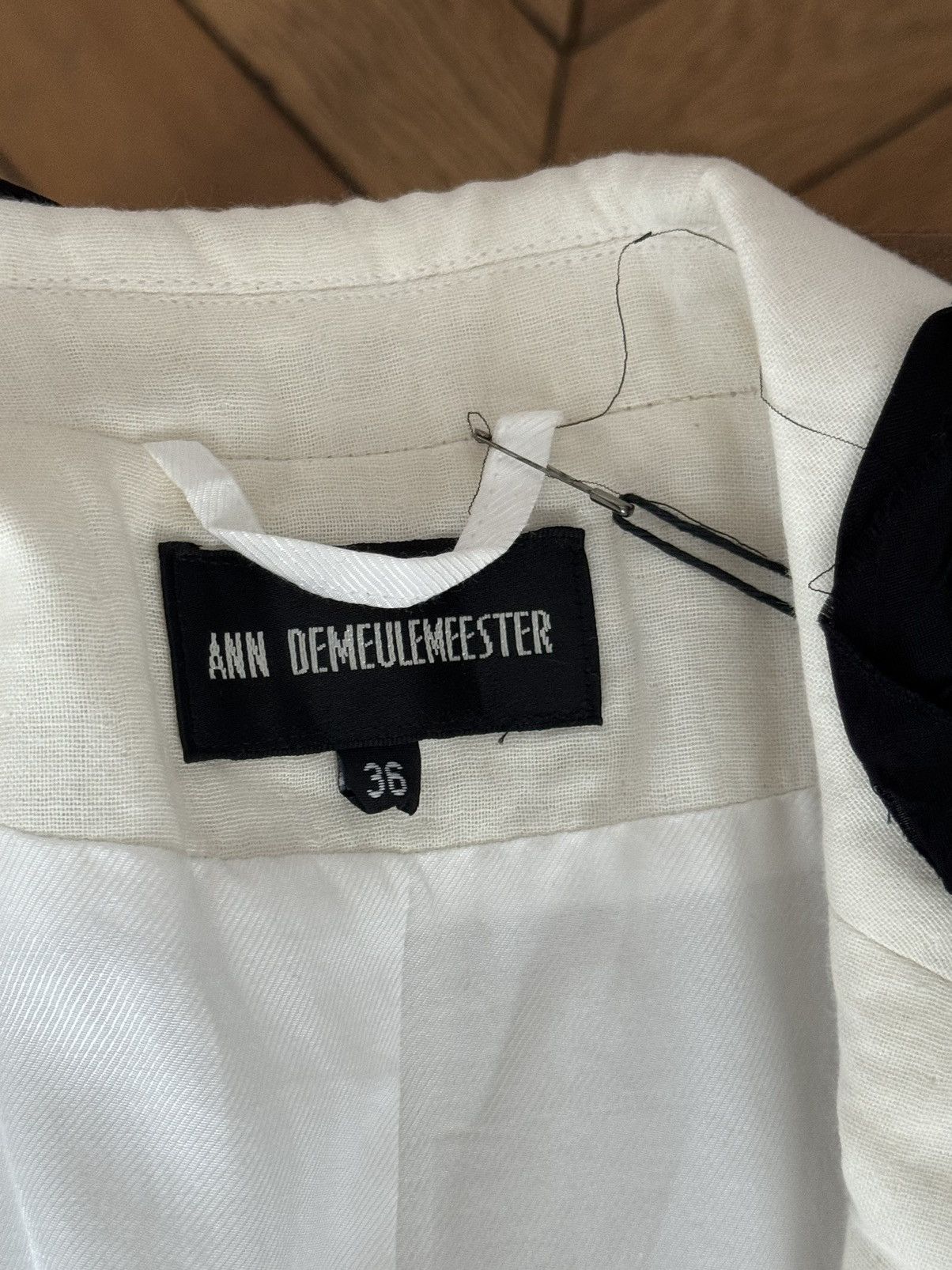 Ann Demeulemeester Ann Demeulemeester Blazer Size XS / US 0-2 / IT 36-38 - 6 Thumbnail