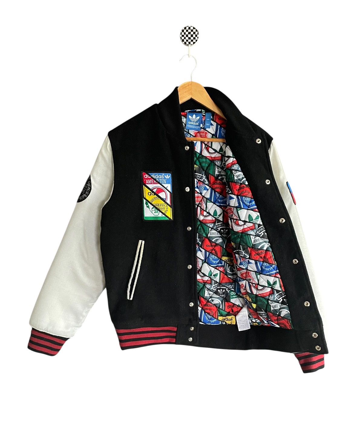 Adidas Very Rare Vintage Brand Adidas Varsity Jacket 2000s Size US M / EU 48-50 / 2 - 3 Thumbnail