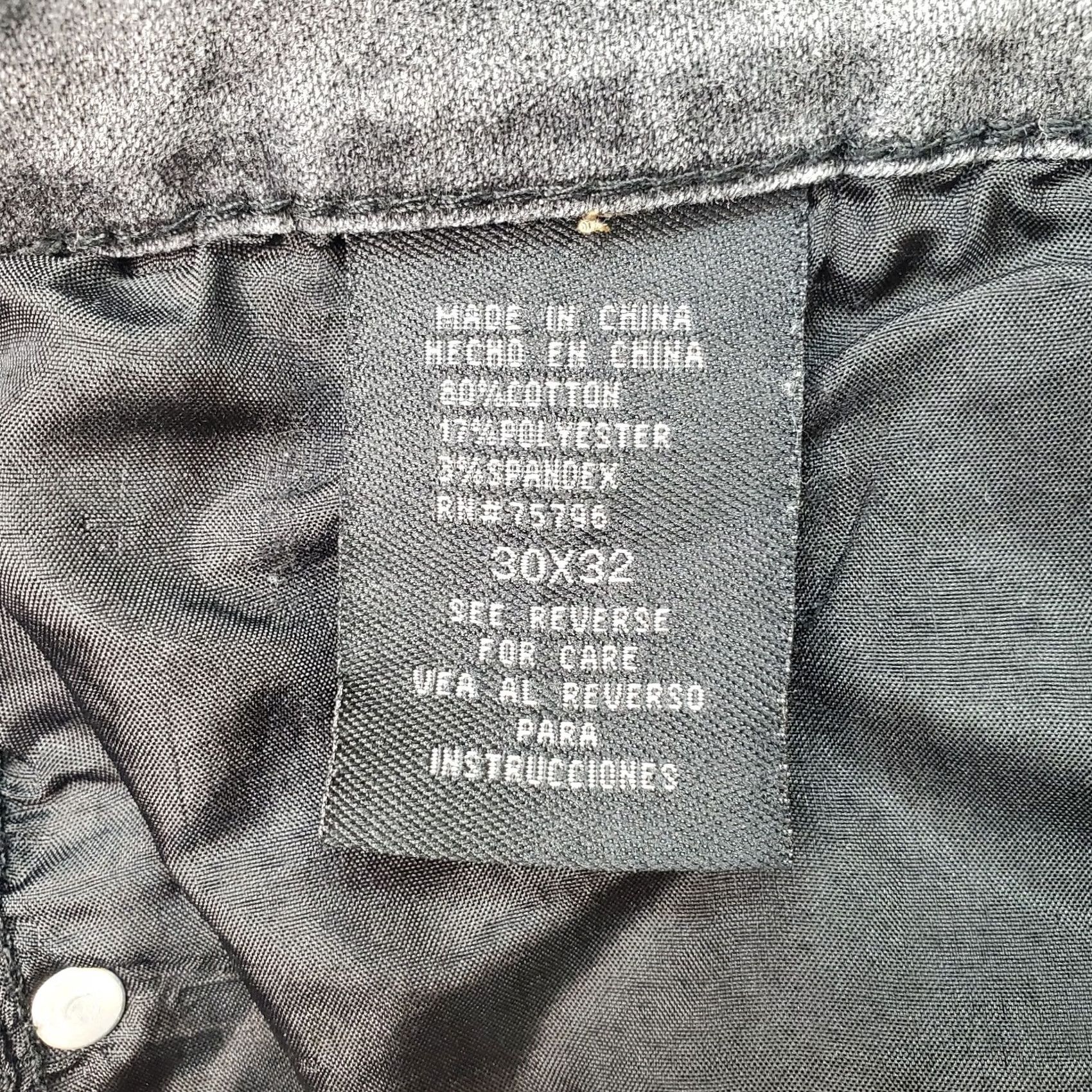 Denime Waimea Skinny Jeans Mens 30 Multi Denim Pintuck Distressed Slim Fit Zip Pockets - Fashion & Style Size US 30 / EU 46 - 7 Thumbnail