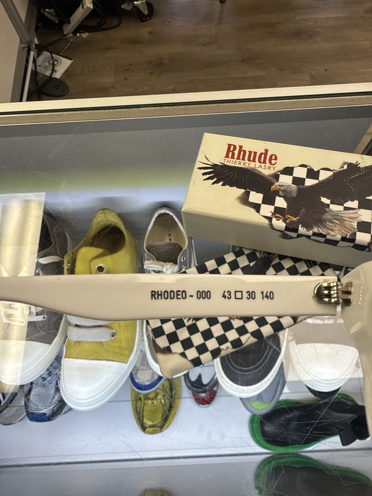 Rhude × Thierry Lasry Rhude Thierry Lasry Rhodeo white white Size ONE SIZE - 3 Thumbnail
