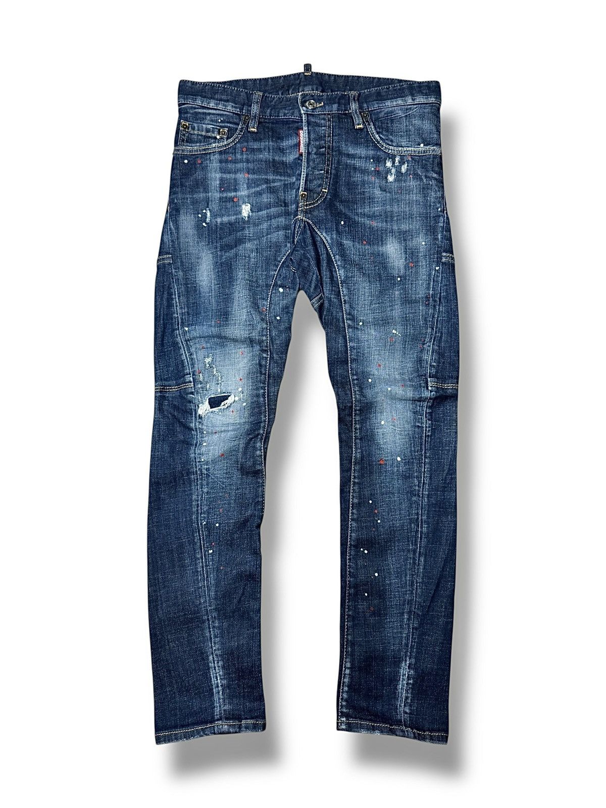 Dsquared2 Luxury Drip Dsquared2 Jeans pants distressed hype y2k opium Size US 30 / EU 46 - 2 Thumbnail