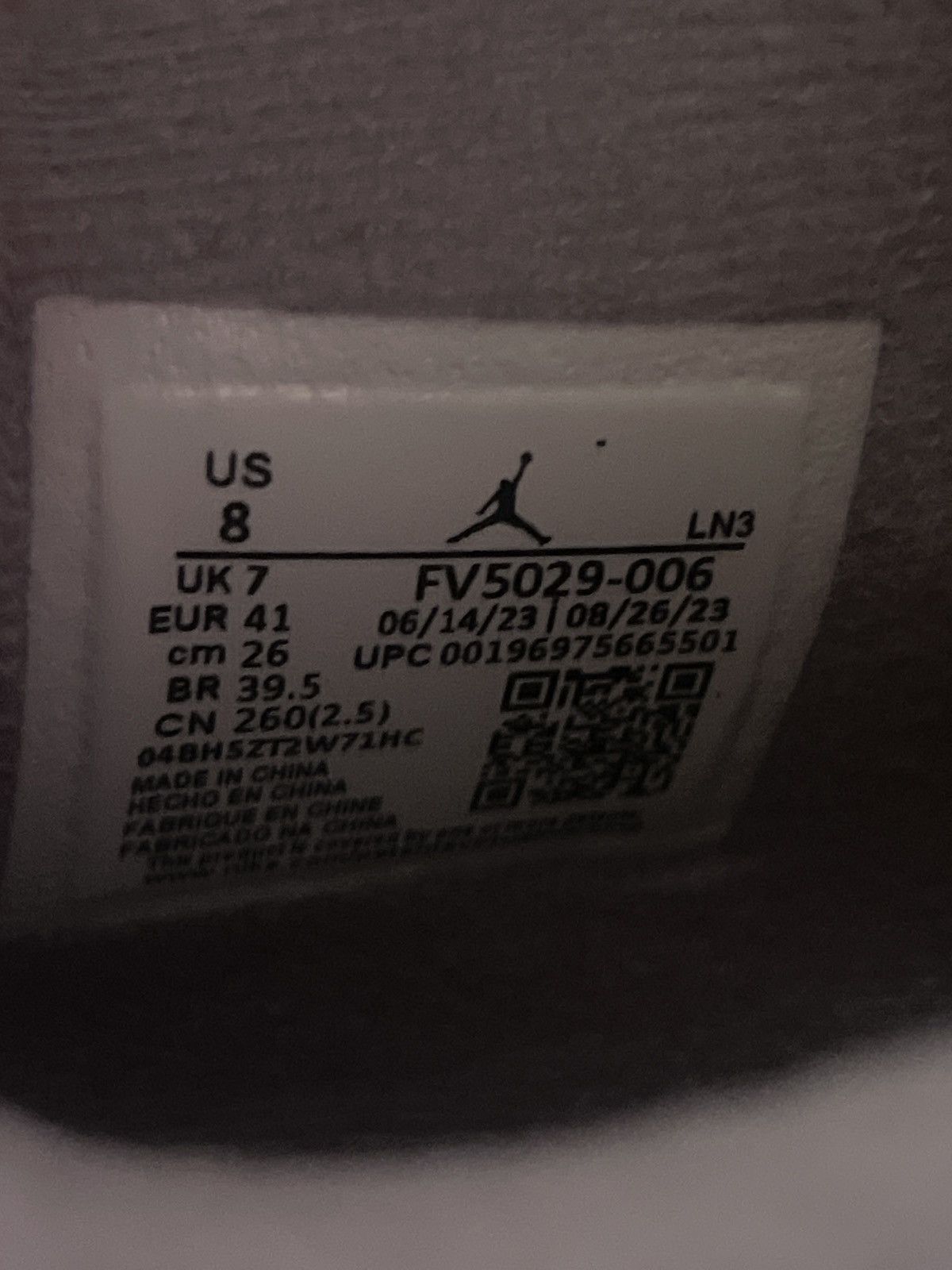 Jordan Brand Jordan 4 bred reimagined Size US 8 / EU 41 - 10 Thumbnail