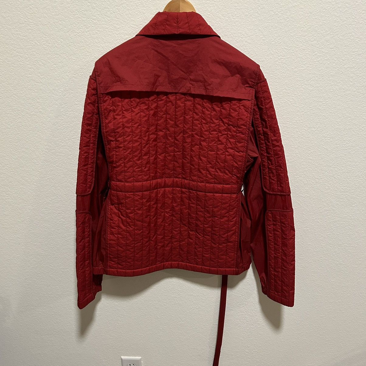 Craig Green RARE $1140 RRP Craig Green Red Quilted Worker Jacket Size US M / EU 48-50 / 2 - 2 Thumbnail
