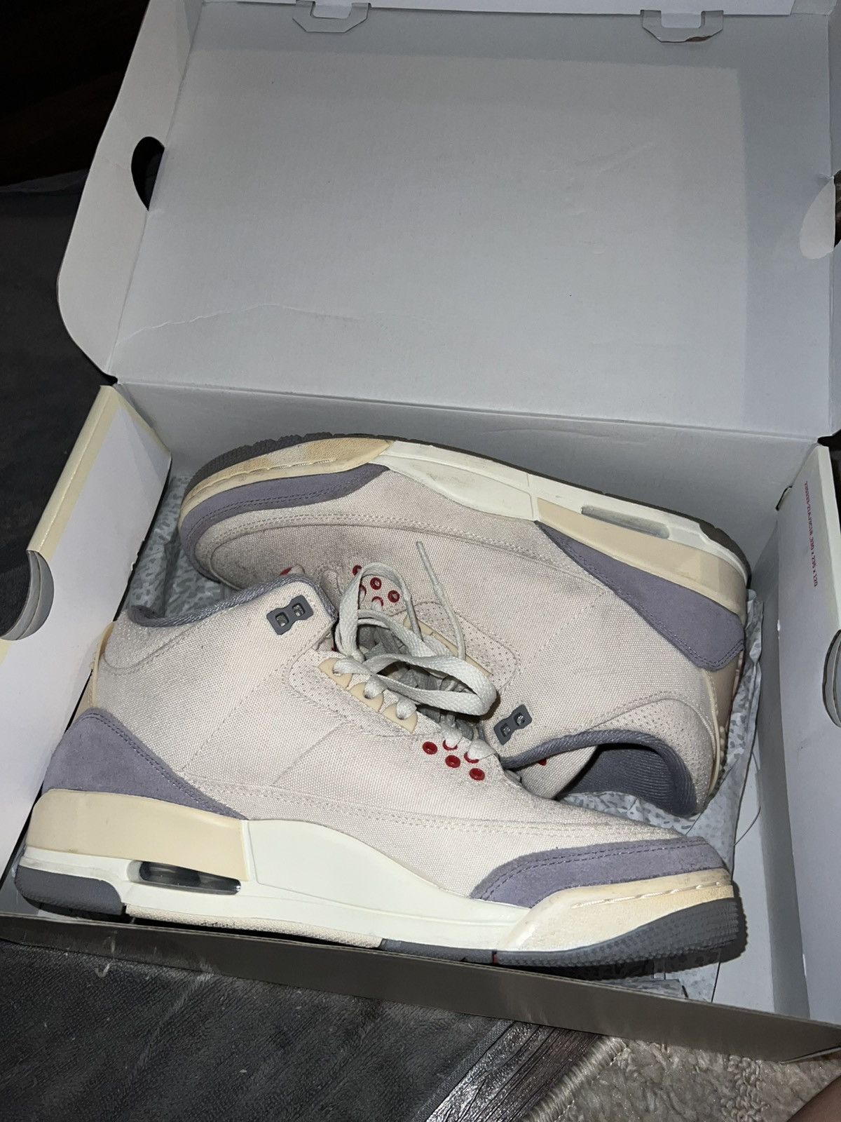 Jordan Brand Jordan 3 muslin Size US 8.5 / EU 41-42 - 7 Thumbnail