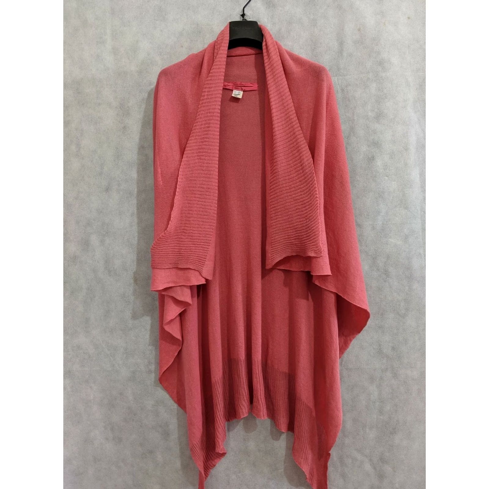 Rick Owens VINTAGE Rick Owens SS05 Scorpion Runway Poncho Cape Sweater Women 42 Red Italy Size M / US 6-8 / IT 42-44 - 2 Thumbnail