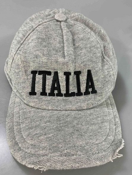 Dolce & Gabbana Dolce & Gabbana 🇮🇹 Grey Knit ITALIA Unisex Ball Cap NEW Size ONE SIZE - 1 Thumbnail