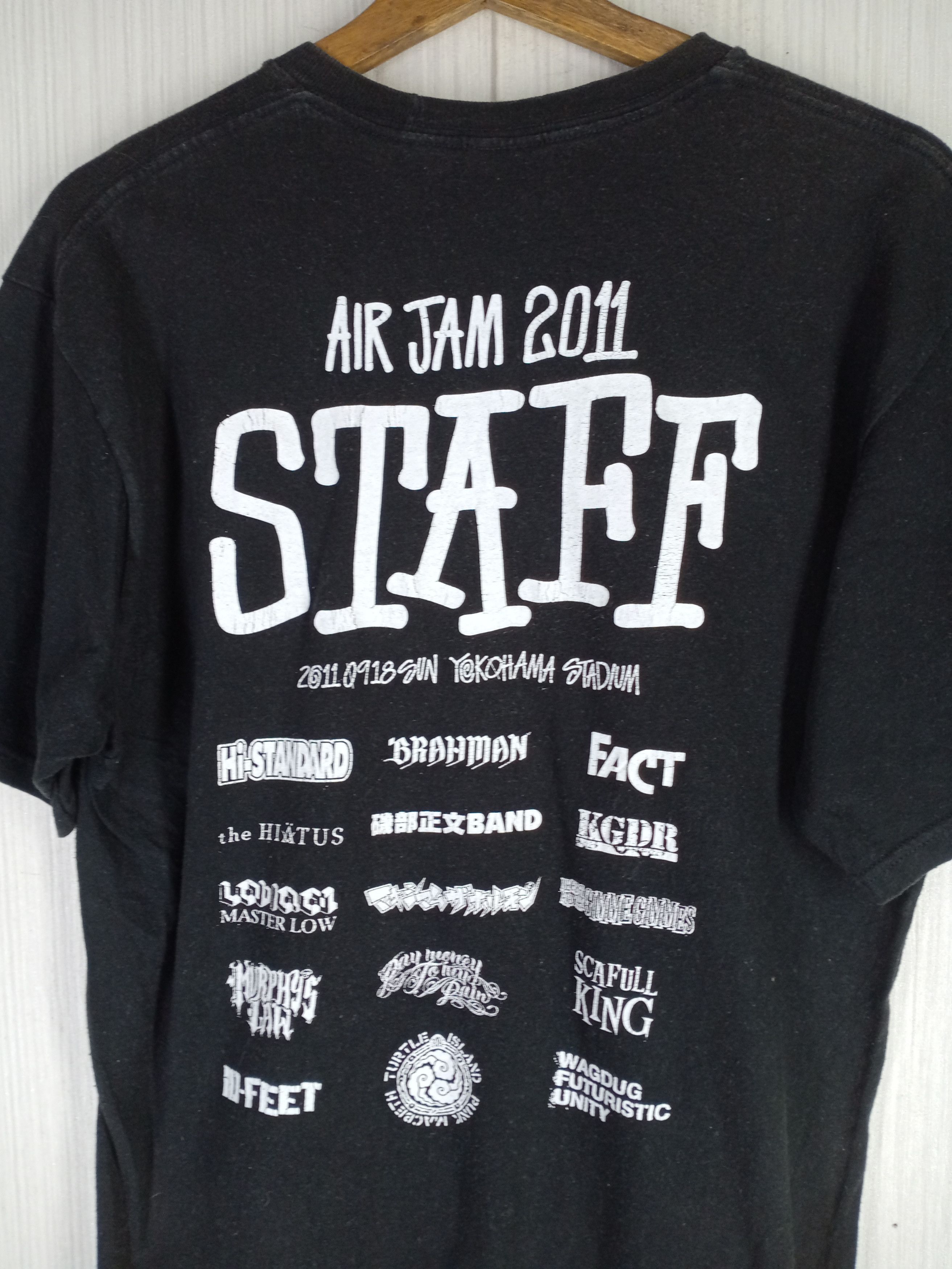 Stussy Rare Stussy Air Jam 2011 Staff Tshirt Size US M / EU 48-50 / 2 - 3 Thumbnail